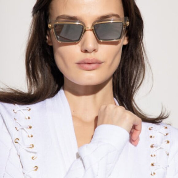 NEW BALMAIN ADMIRABLE UNISEX SUNGLASSES BALMAIN BPS-130B GREY EYEWEAR - Picture 8 of 15